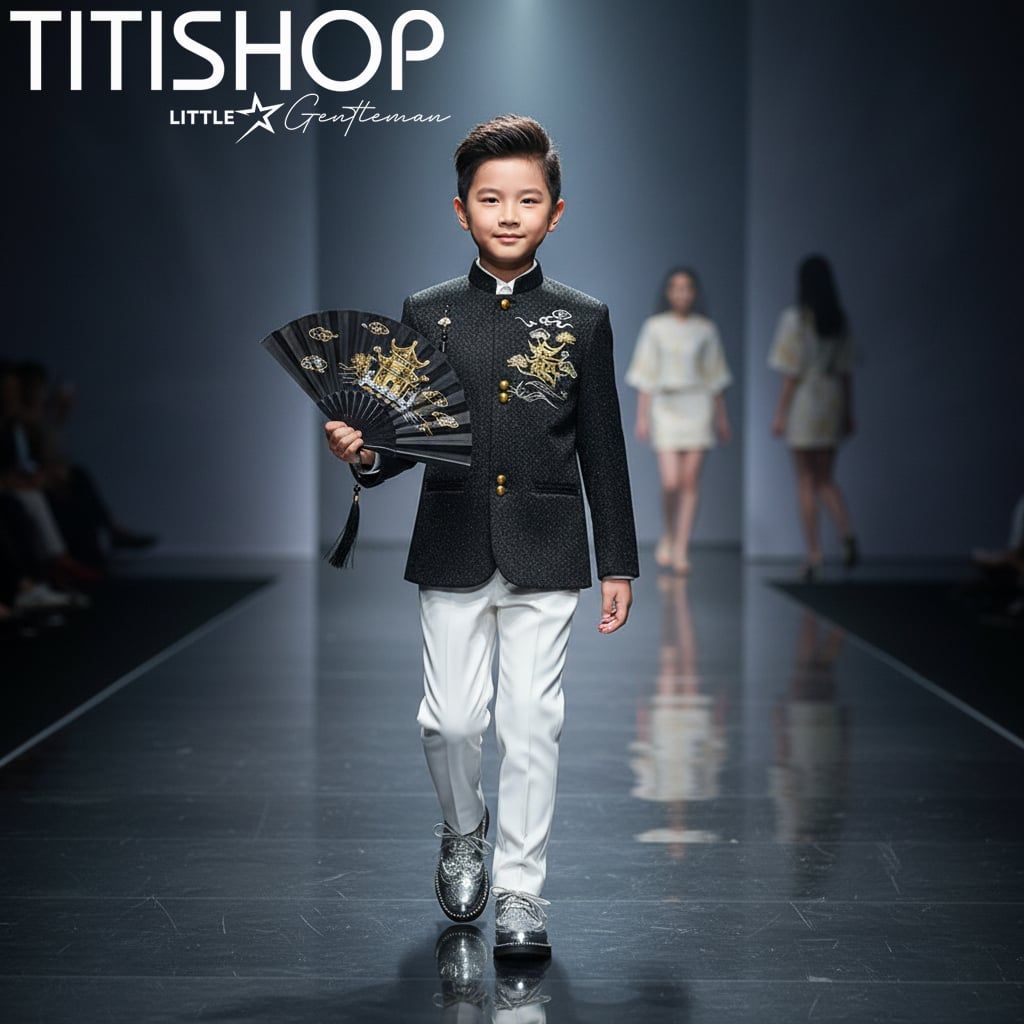 Vest Biểu Diễn Catwalk Bé Trai Titishop