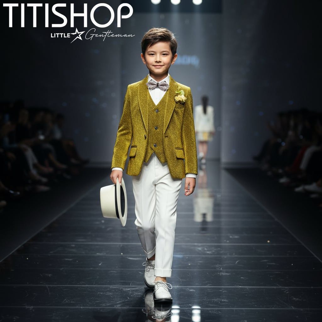 Vest Biểu Diễn Catwalk Bé Trai Titishop