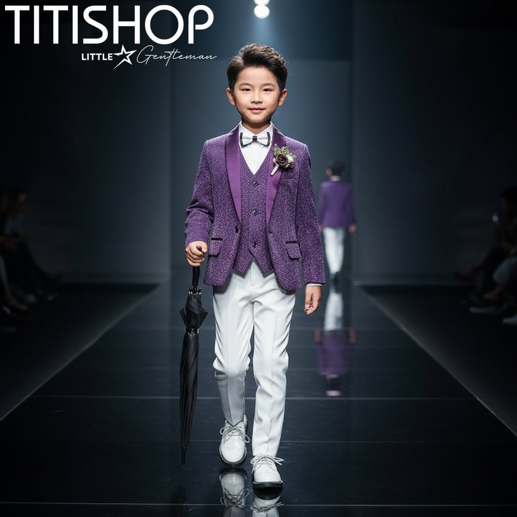 Vest Biểu Diễn Catwalk Bé Trai Titishop