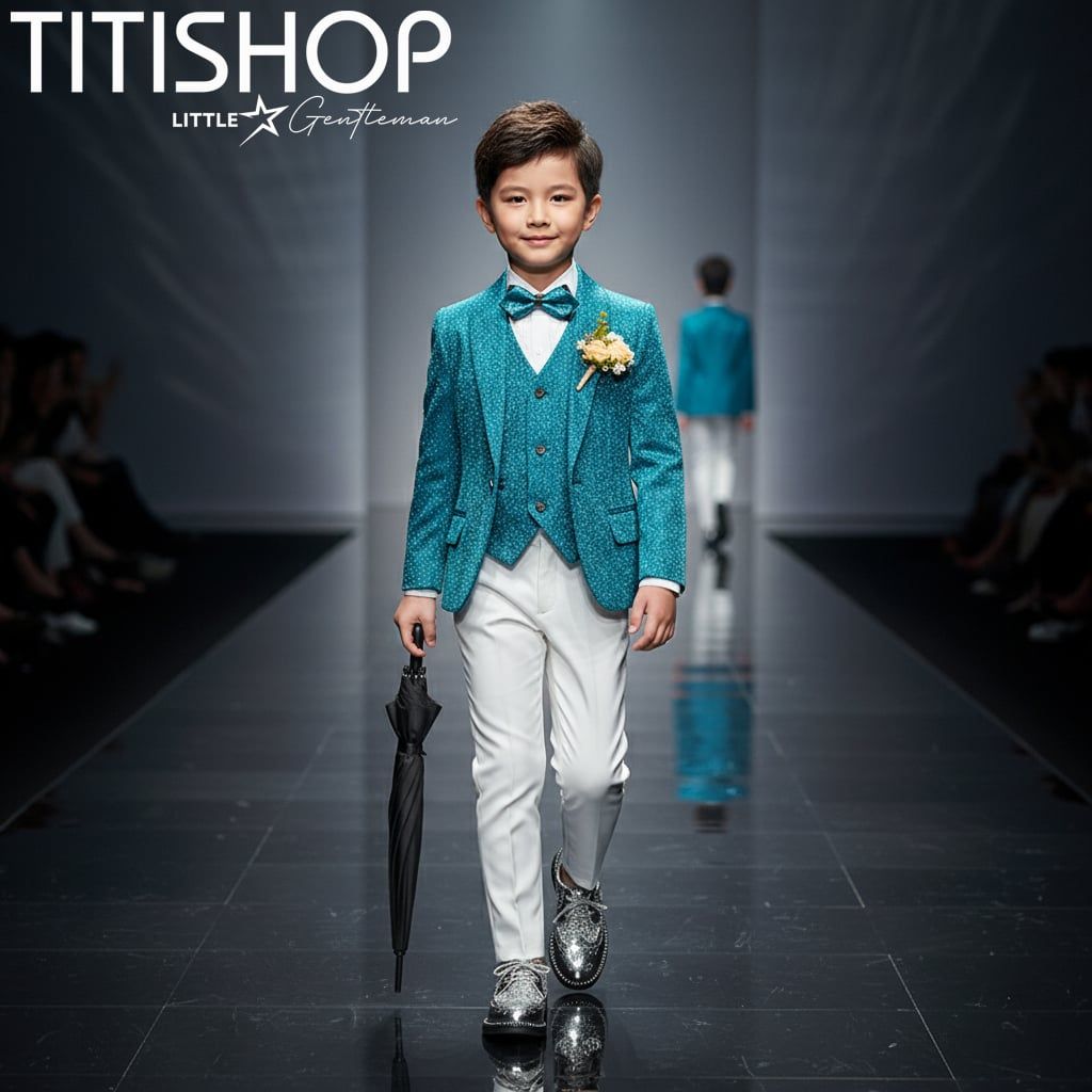Vest Biểu Diễn Catwalk Bé Trai Titishop