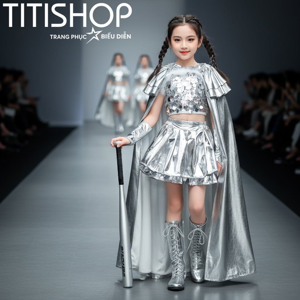 Sét Biểu Diễn Calwalk Bé Gái - 013