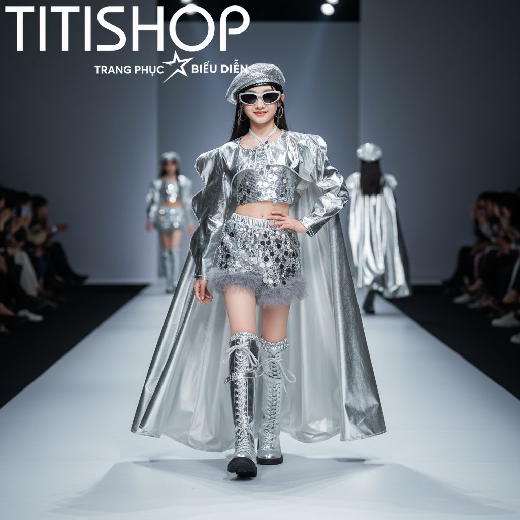 Sét Biểu Diễn Calwalk Bé Gái - 023