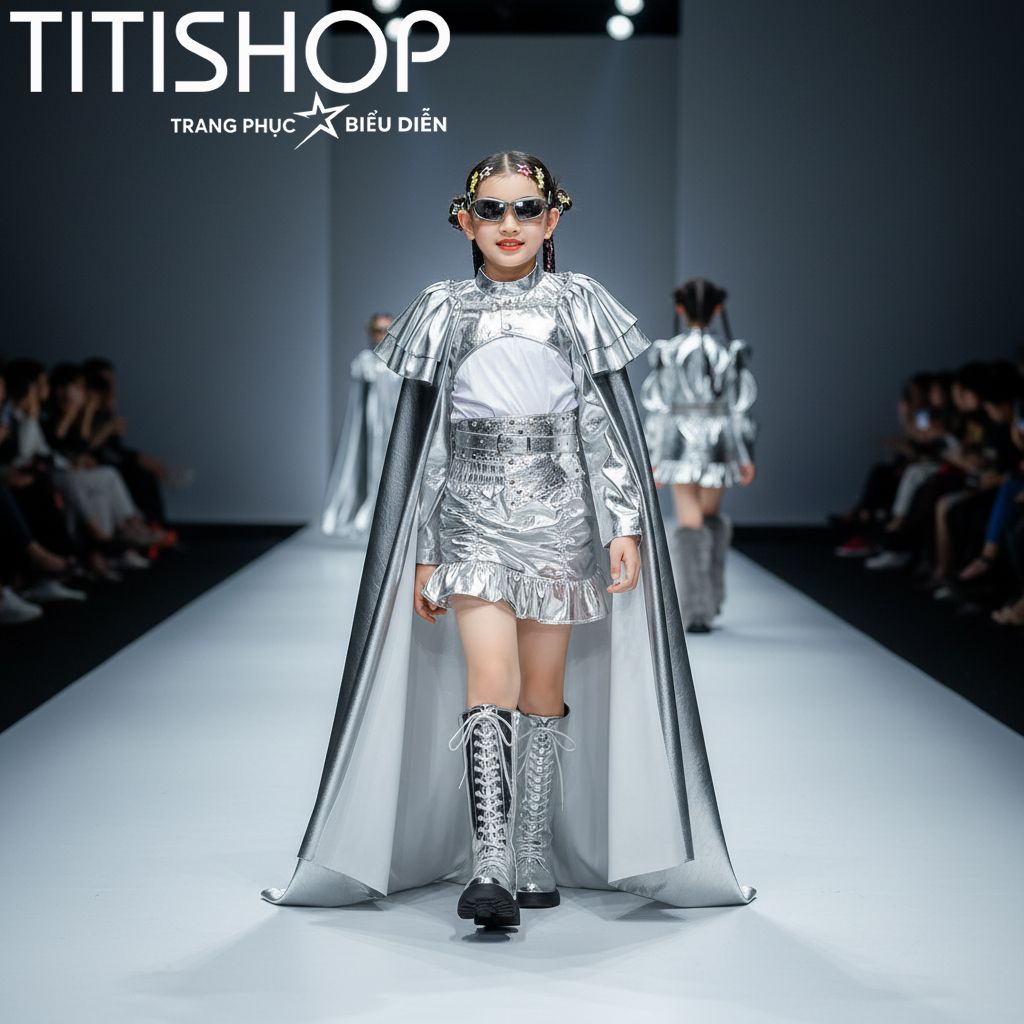 Sét Biểu Diễn Calwalk Bé Gái - 014