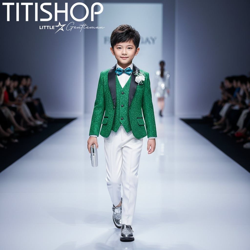 Vest Biểu Diễn Catwalk Bé Trai Titishop