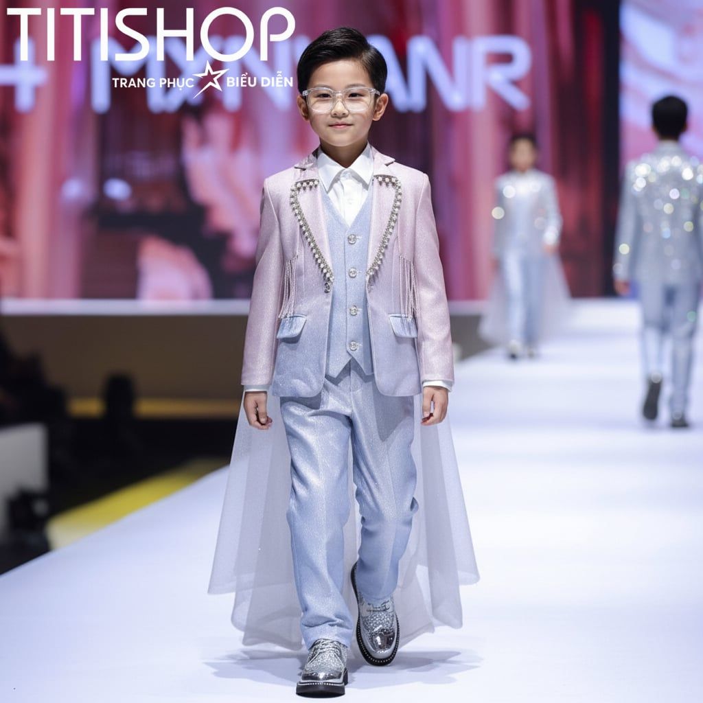 Vest Biểu Diễn Catwalk Bé Trai Titishop
