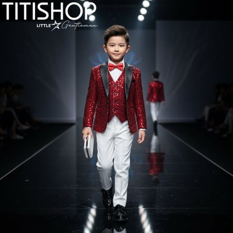 Vest Biểu Diễn Catwalk Bé Trai Titishop