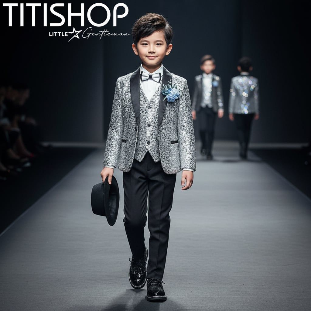 Vest Biểu Diễn Catwalk Bé Trai Titishop