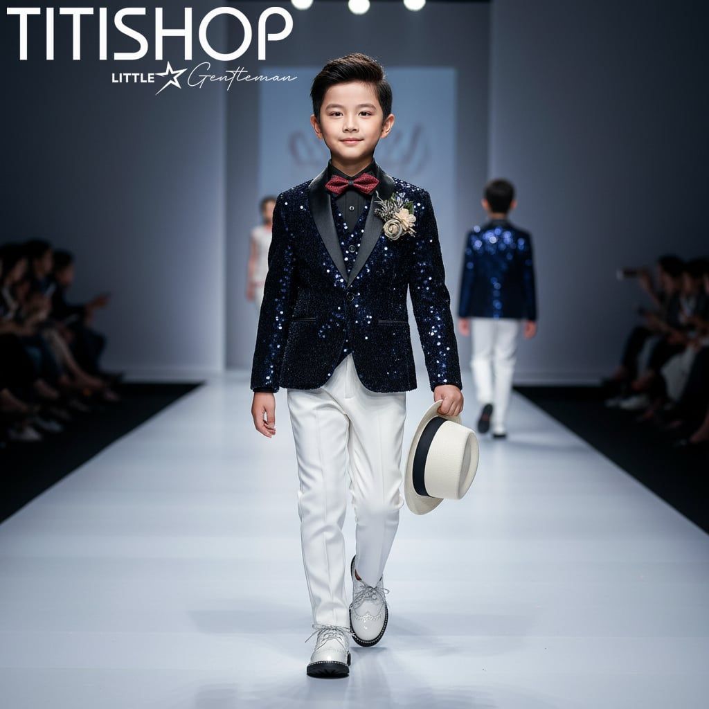 Vest Biểu Diễn Catwalk Bé Trai Titishop