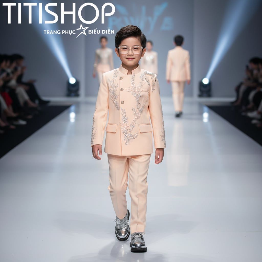 Vest Biểu Diễn Catwalk Bé Trai Titishop