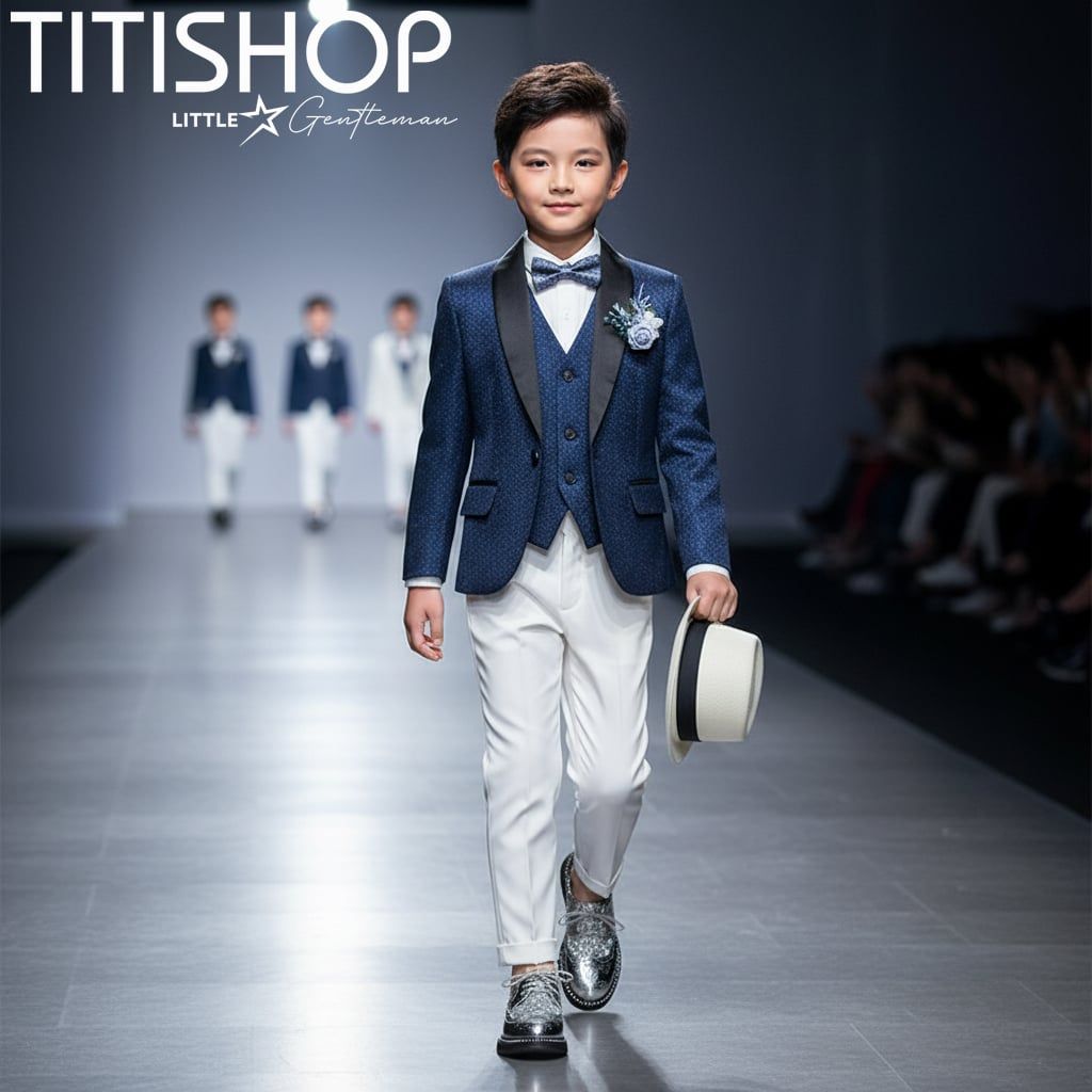 Vest Biểu Diễn Catwalk Bé Trai Titishop