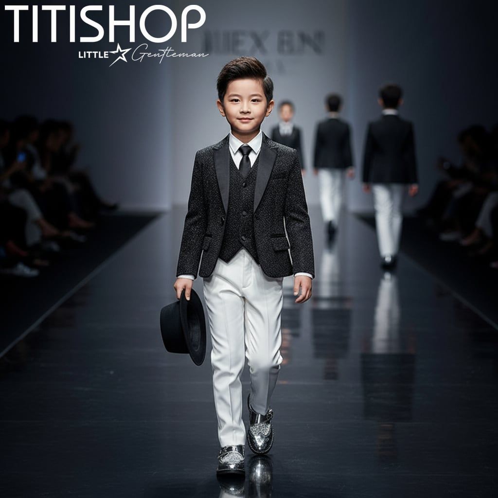 Vest Biểu Diễn Catwalk Bé Trai Titishop