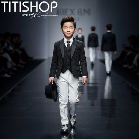 Vest Biểu Diễn Catwalk Bé Trai Titishop