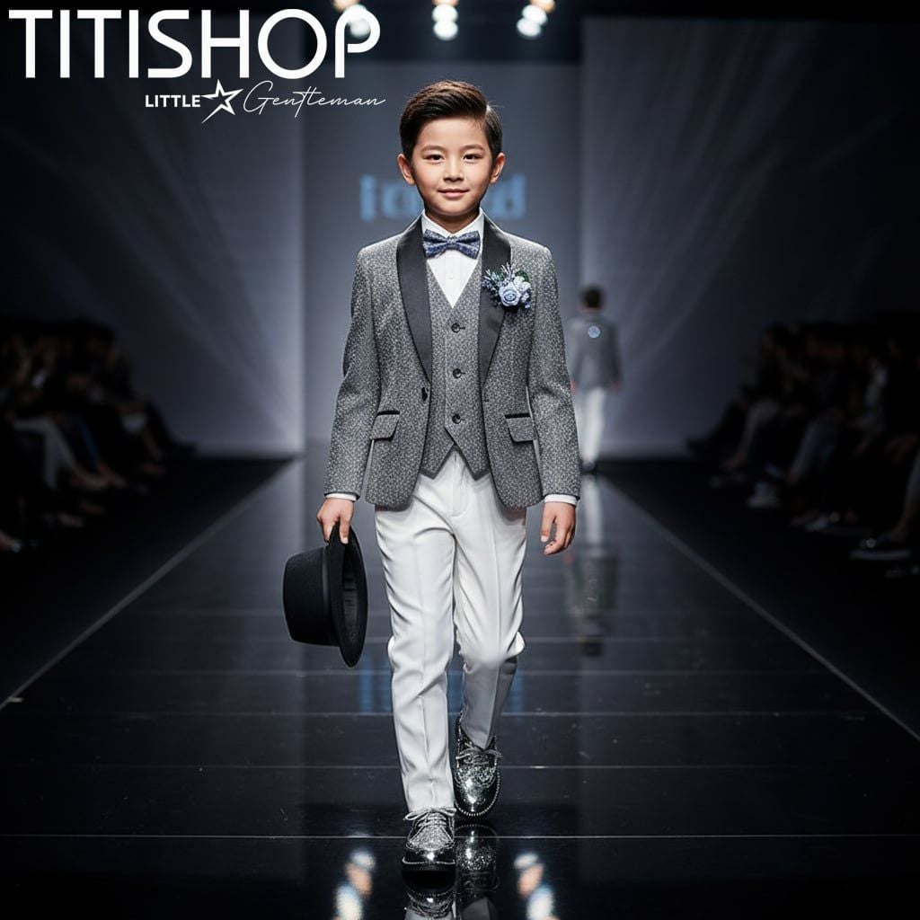 Vest Biểu Diễn Catwalk Bé Trai Titishop