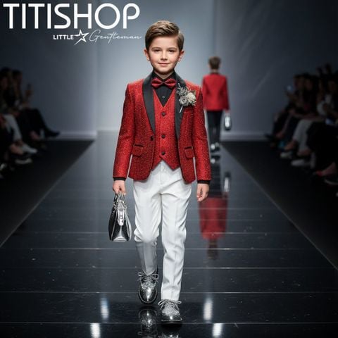 Vest Biểu Diễn Catwalk Bé Trai Titishop
