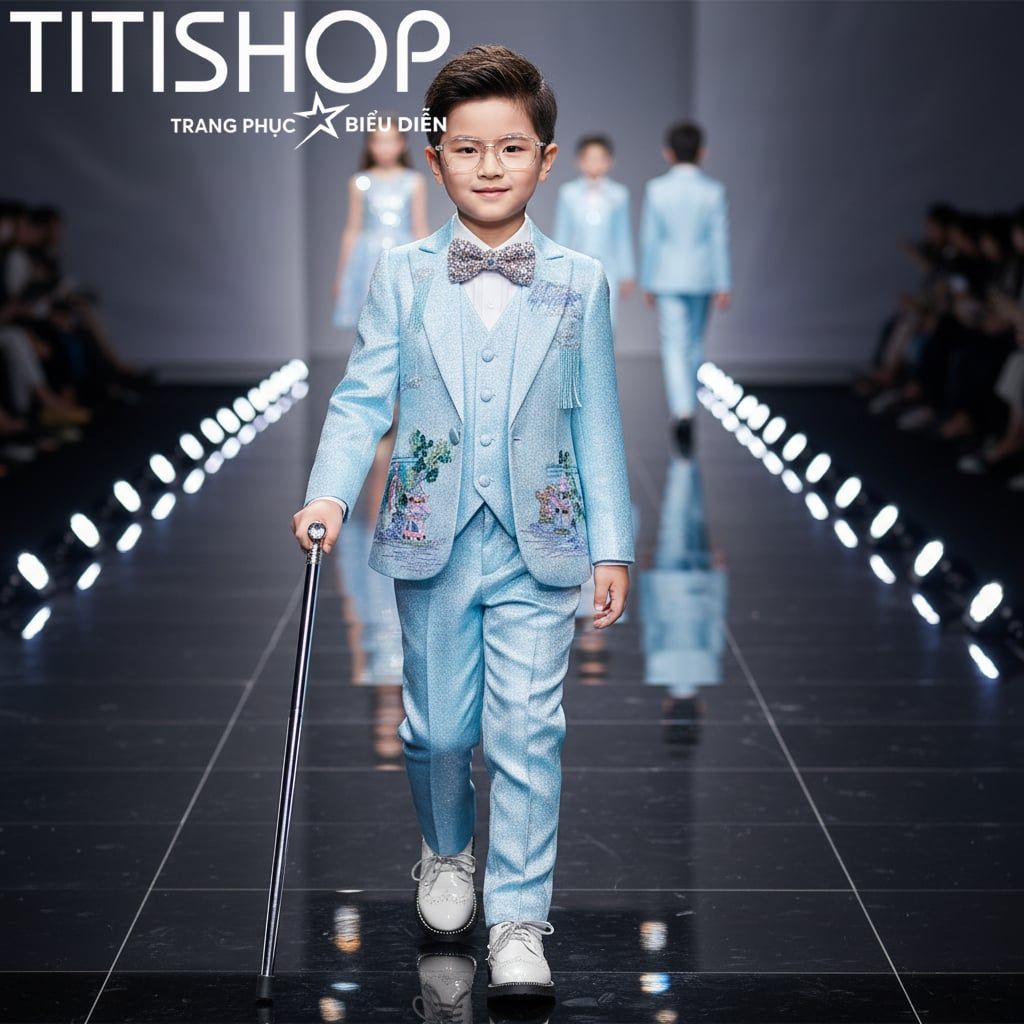 Vest Biểu Diễn Catwalk Bé Trai Titishop