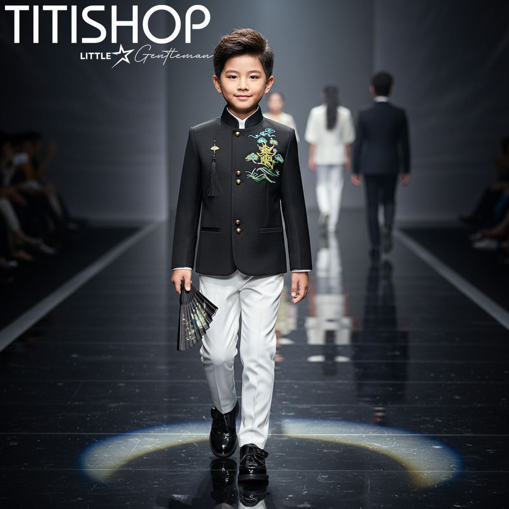 Vest Biểu Diễn Catwalk Bé Trai Titishop