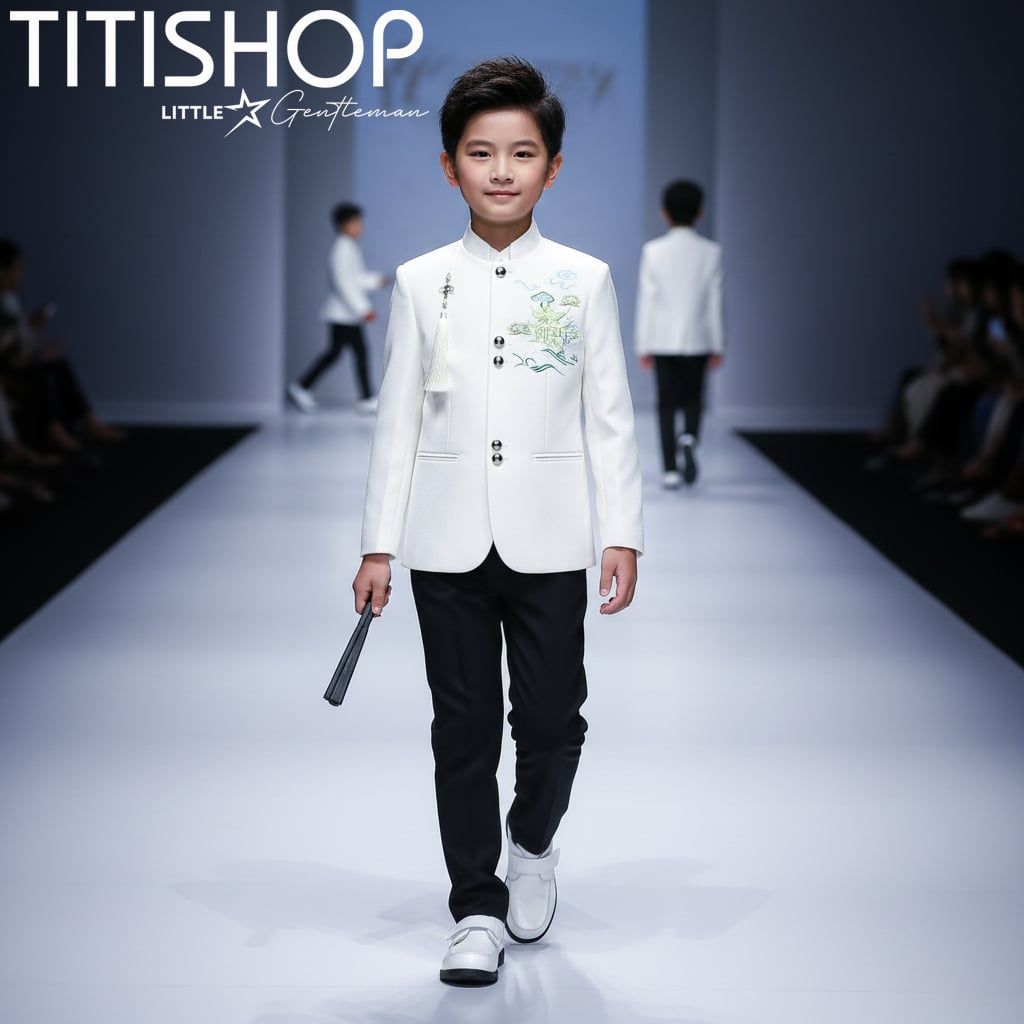 Vest Biểu Diễn Catwalk Bé Trai Titishop