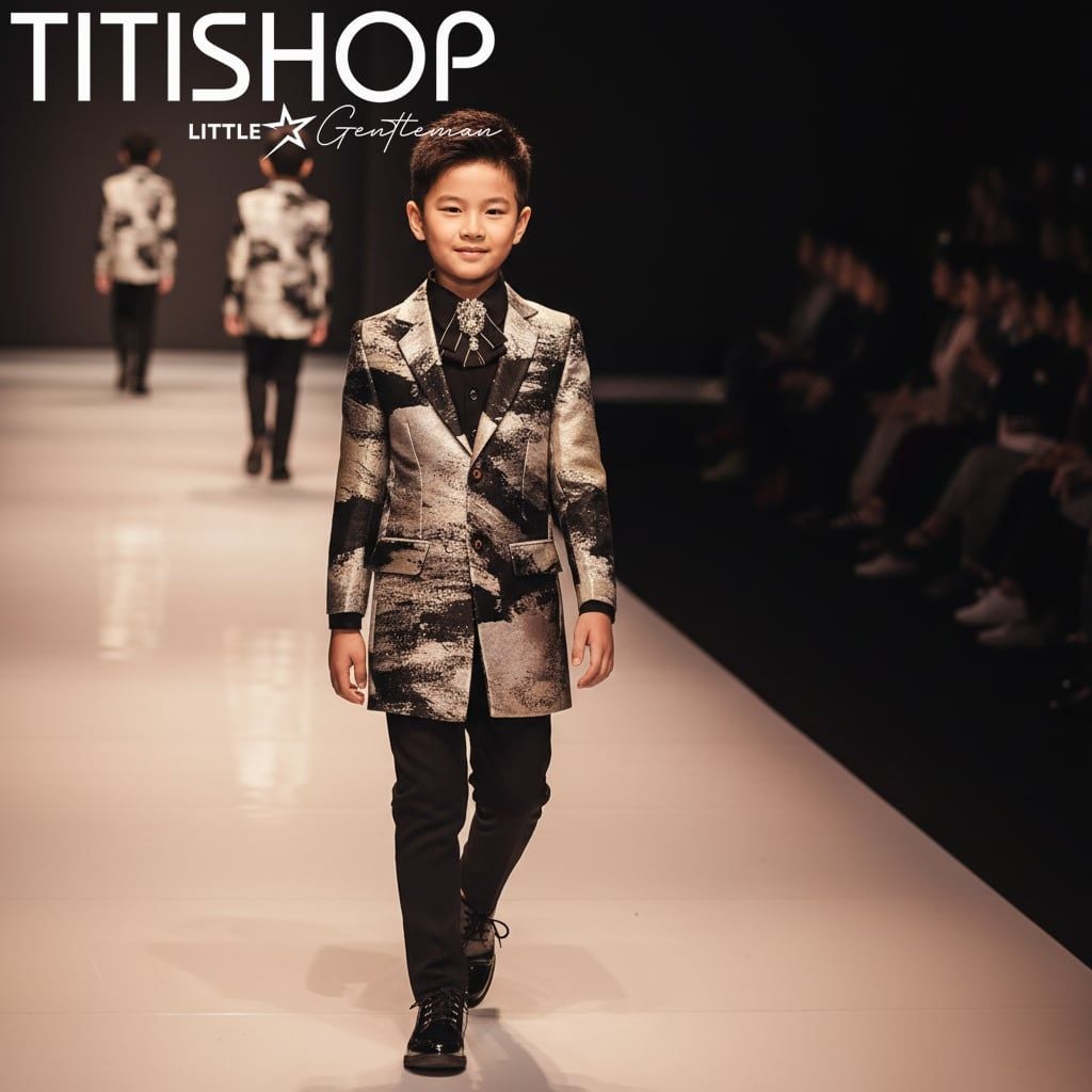 Vest Biểu Diễn Catwalk Bé Trai Titishop
