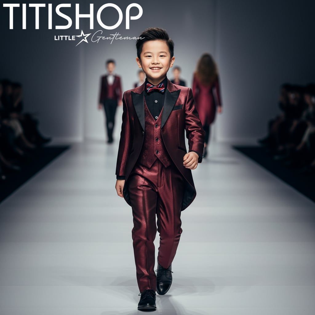 Vest Biểu Diễn Catwalk Bé Trai Titishop