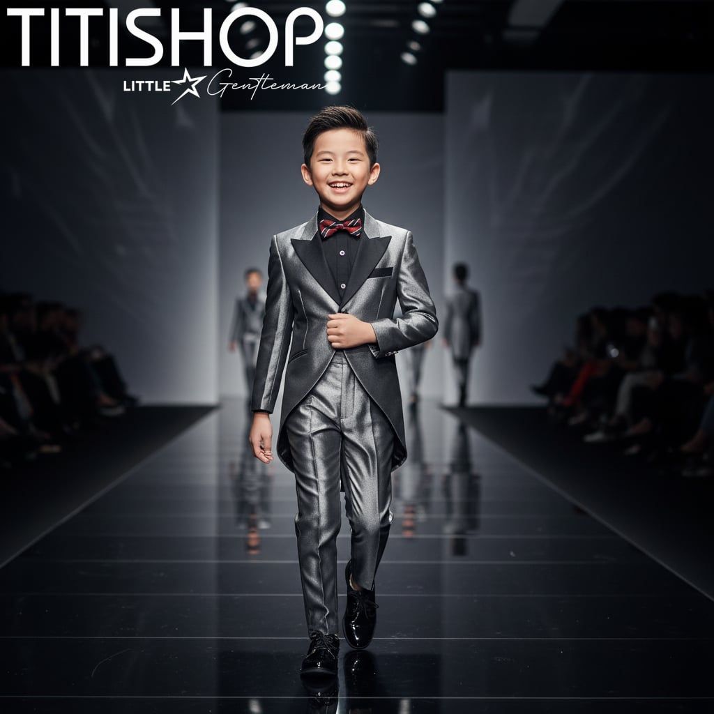 Vest Biểu Diễn Catwalk Bé Trai Titishop