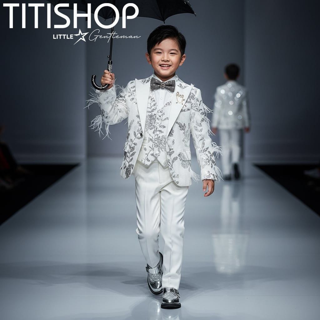 Vest Biểu Diễn Catwalk Bé Trai Titishop