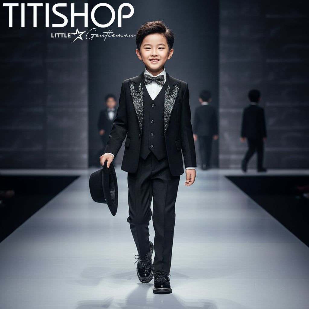 Vest Biểu Diễn Catwalk Bé Trai Titishop