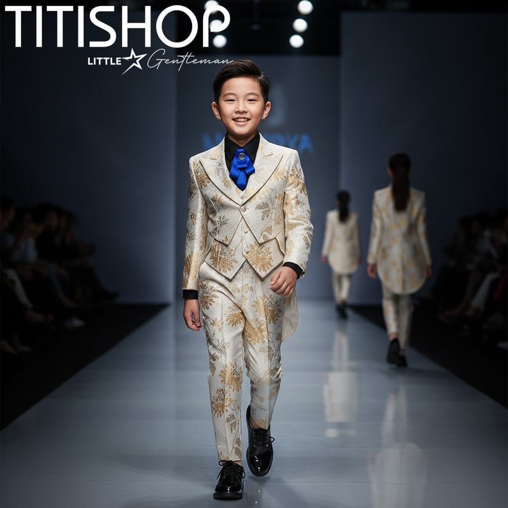 Vest Biểu Diễn Catwalk Bé Trai Titishop