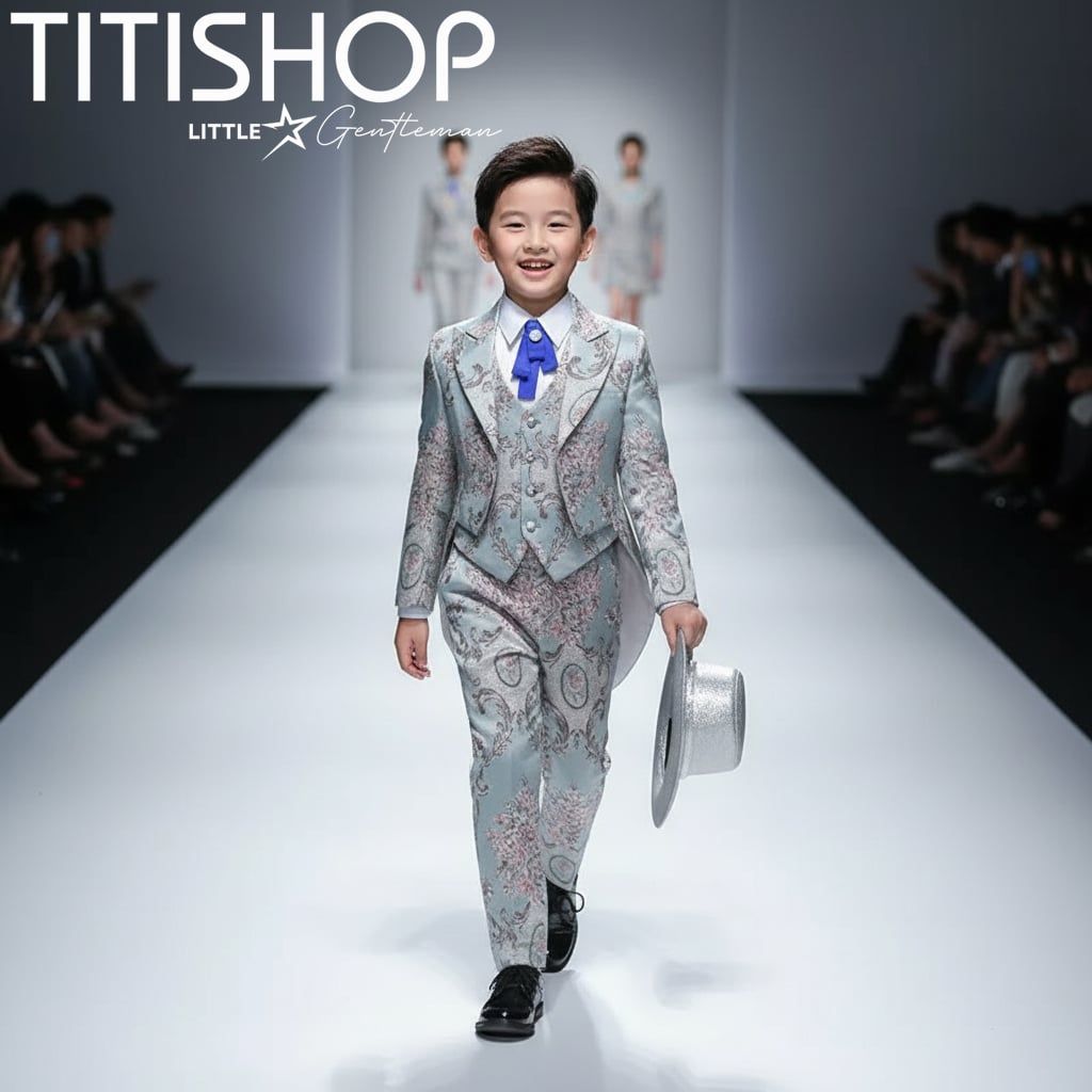 Vest Biểu Diễn Catwalk Bé Trai Titishop