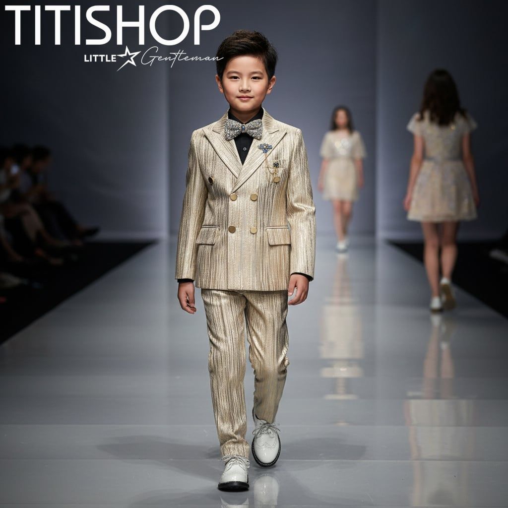 Vest Biểu Diễn Catwalk Bé Trai Titishop