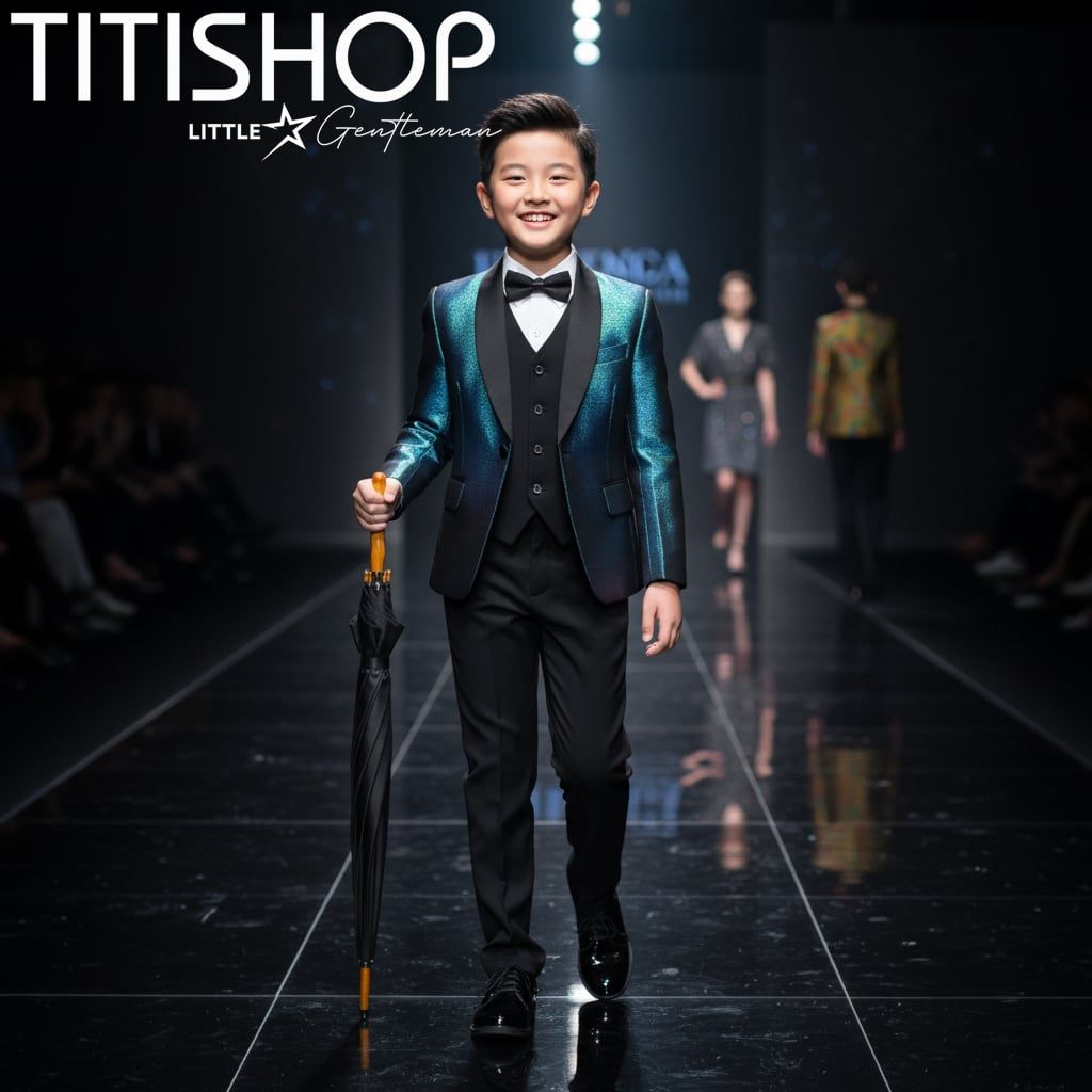 Vest Biểu Diễn Catwalk Bé Trai Titishop