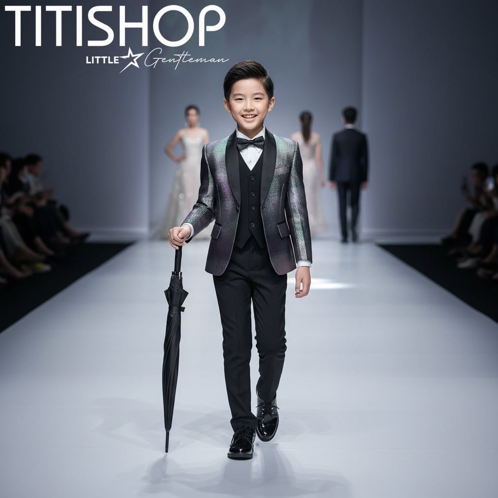 Vest Biểu Diễn Catwalk Bé Trai Titishop