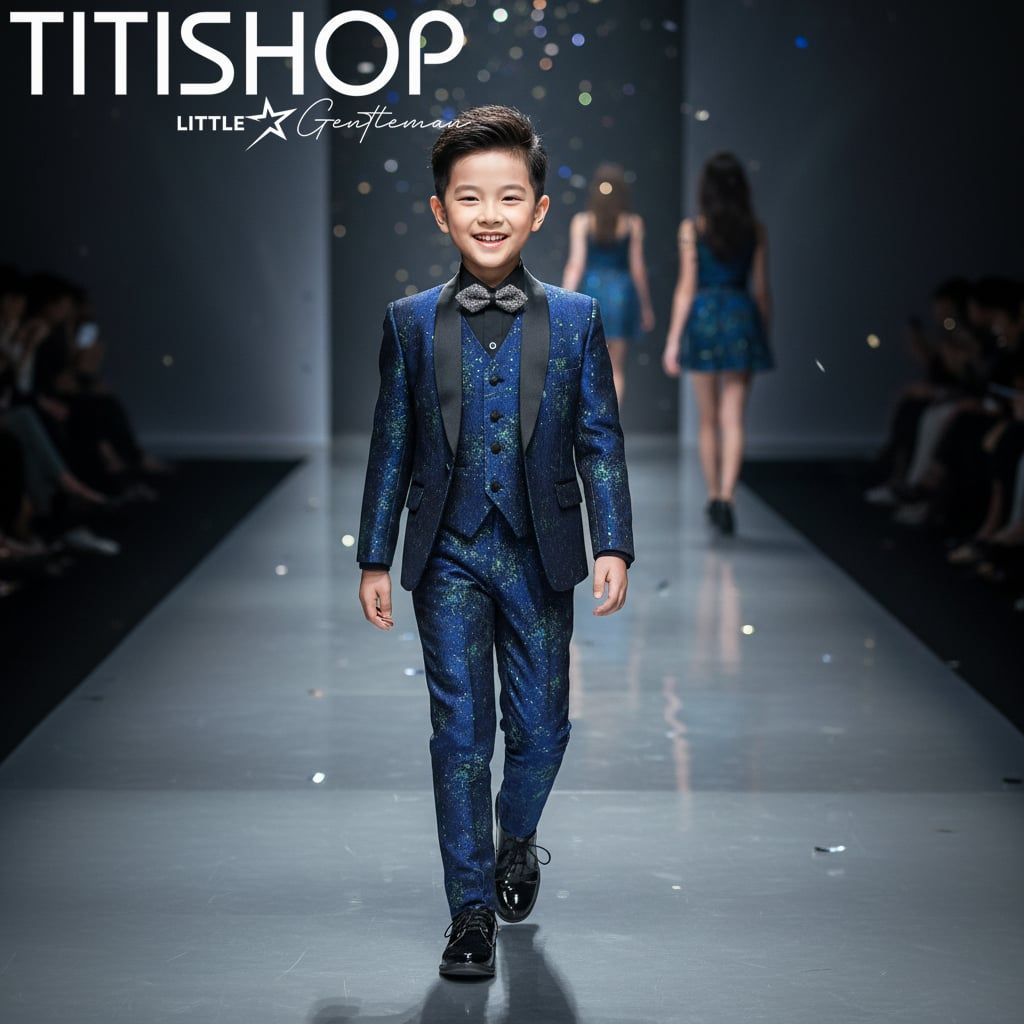 Vest Biểu Diễn Catwalk Bé Trai Titishop