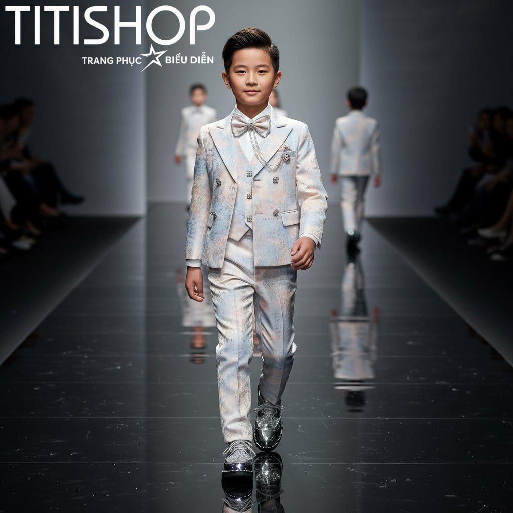 Vest Biểu Diễn Catwalk Bé Trai Titishop