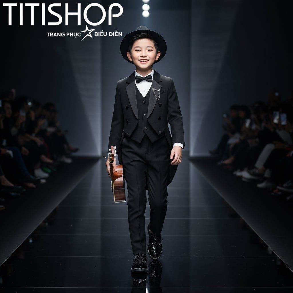 Vest Biểu Diễn Catwalk Bé Trai Titishop
