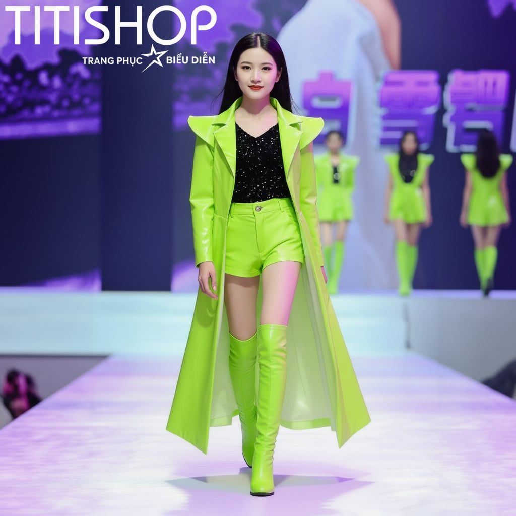 Sét Biểu Diễn Calwalk Bé Gái - 096
