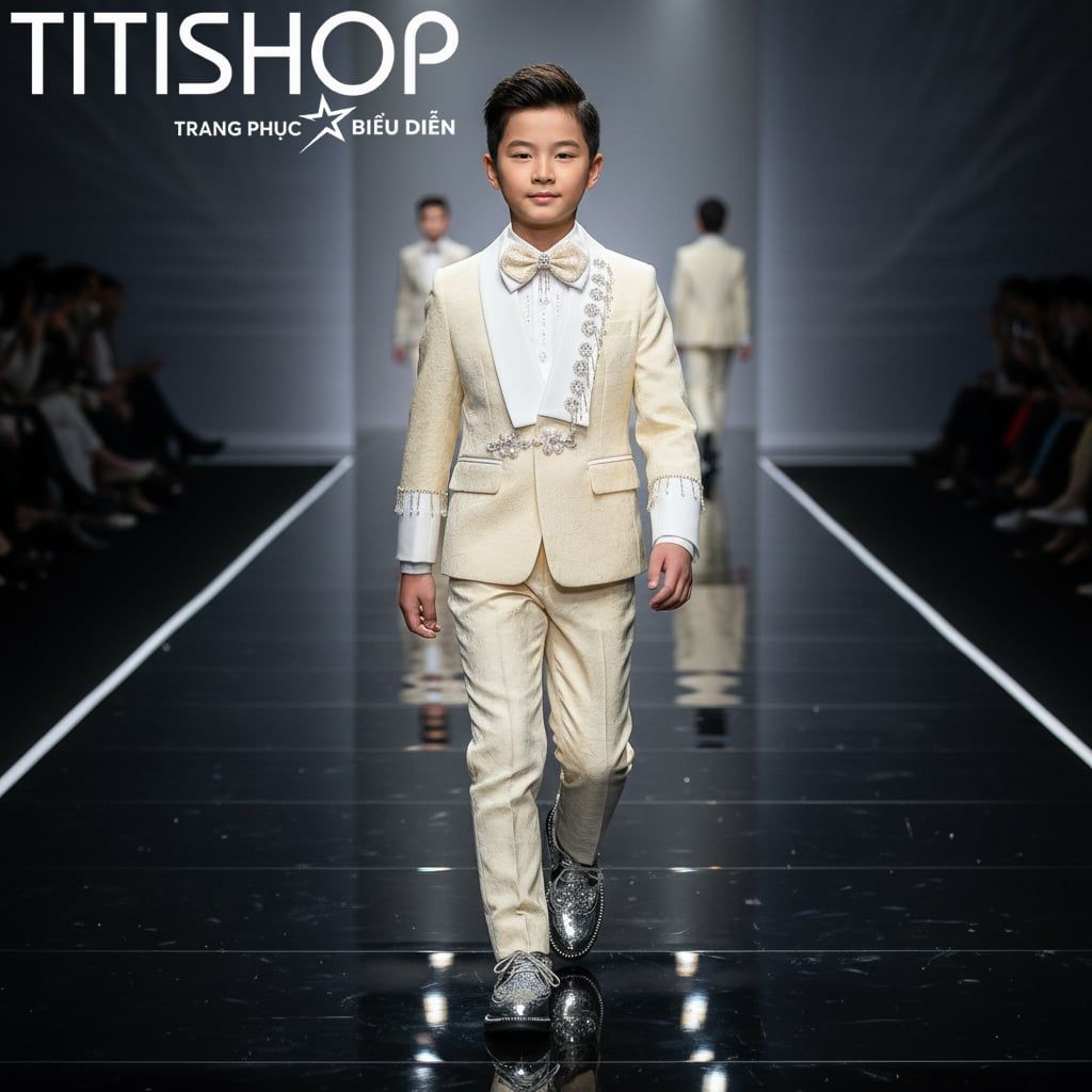 Vest Biểu Diễn Catwalk Bé Trai Titishop