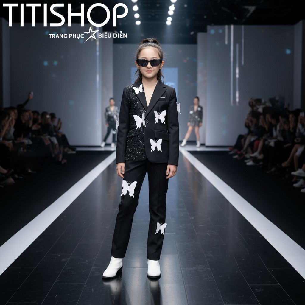 Sét Biểu Diễn Calwalk Bé Gái - 097