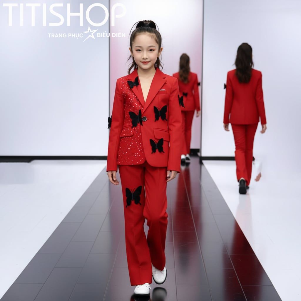 Sét Biểu Diễn Calwalk Bé Gái - 098
