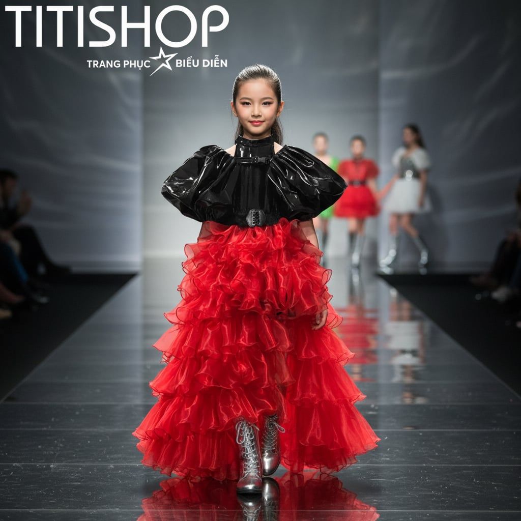 Sét Biểu Diễn Calwalk Bé Gái - 083
