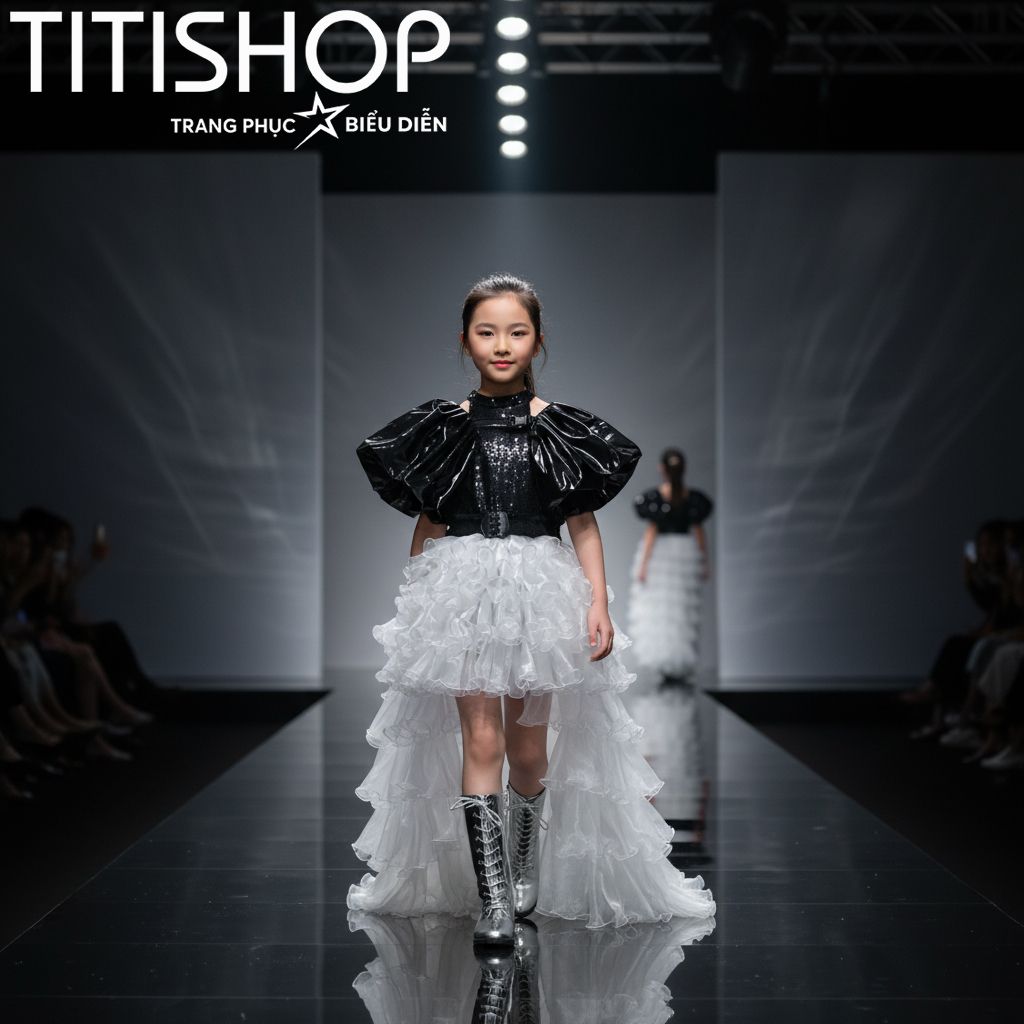 Sét Biểu Diễn Calwalk Bé Gái - 084