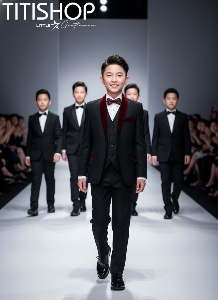 Vest Biểu Diễn Catwalk Bé Trai Titishop