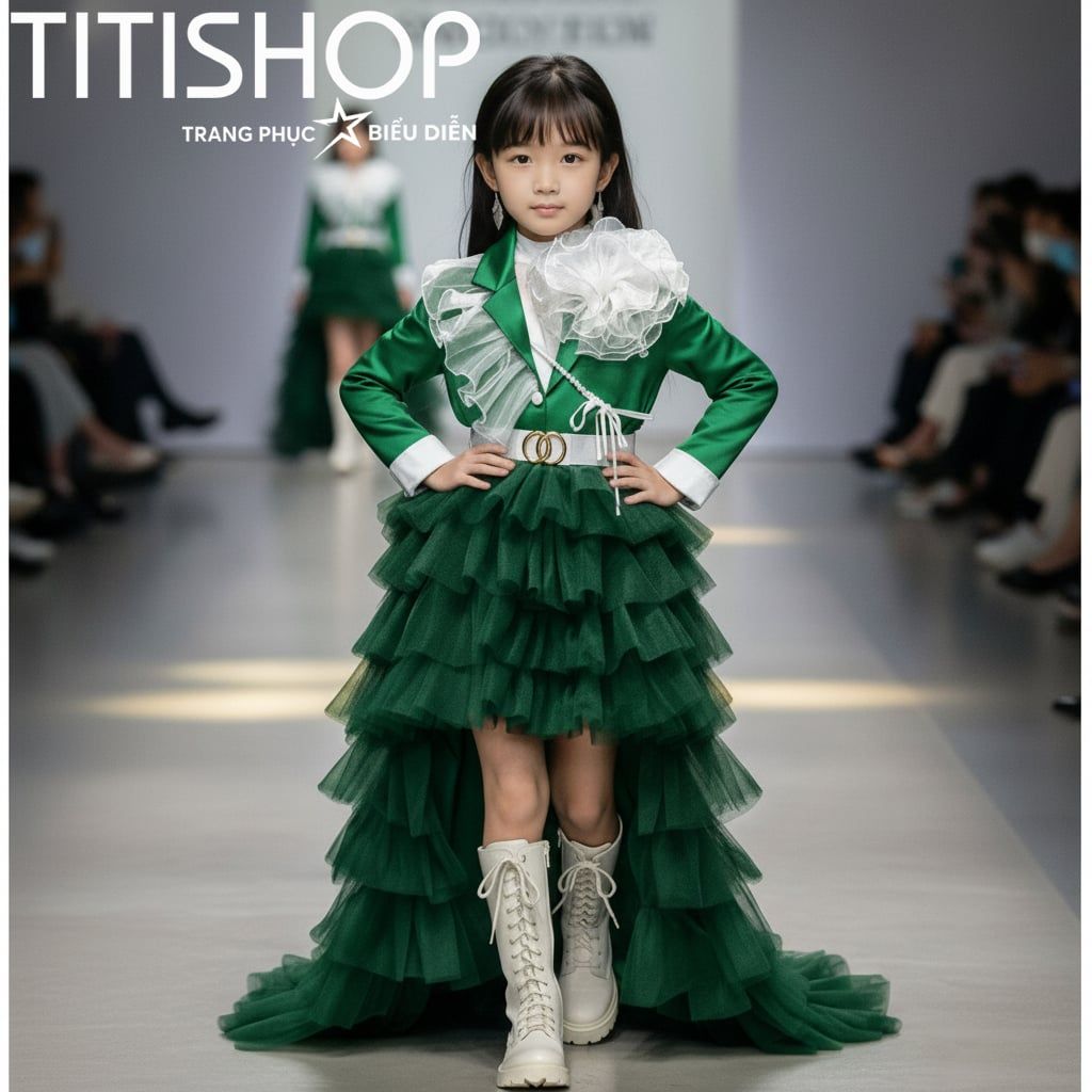 Sét Biểu Diễn Calwalk Bé Gái - 087
