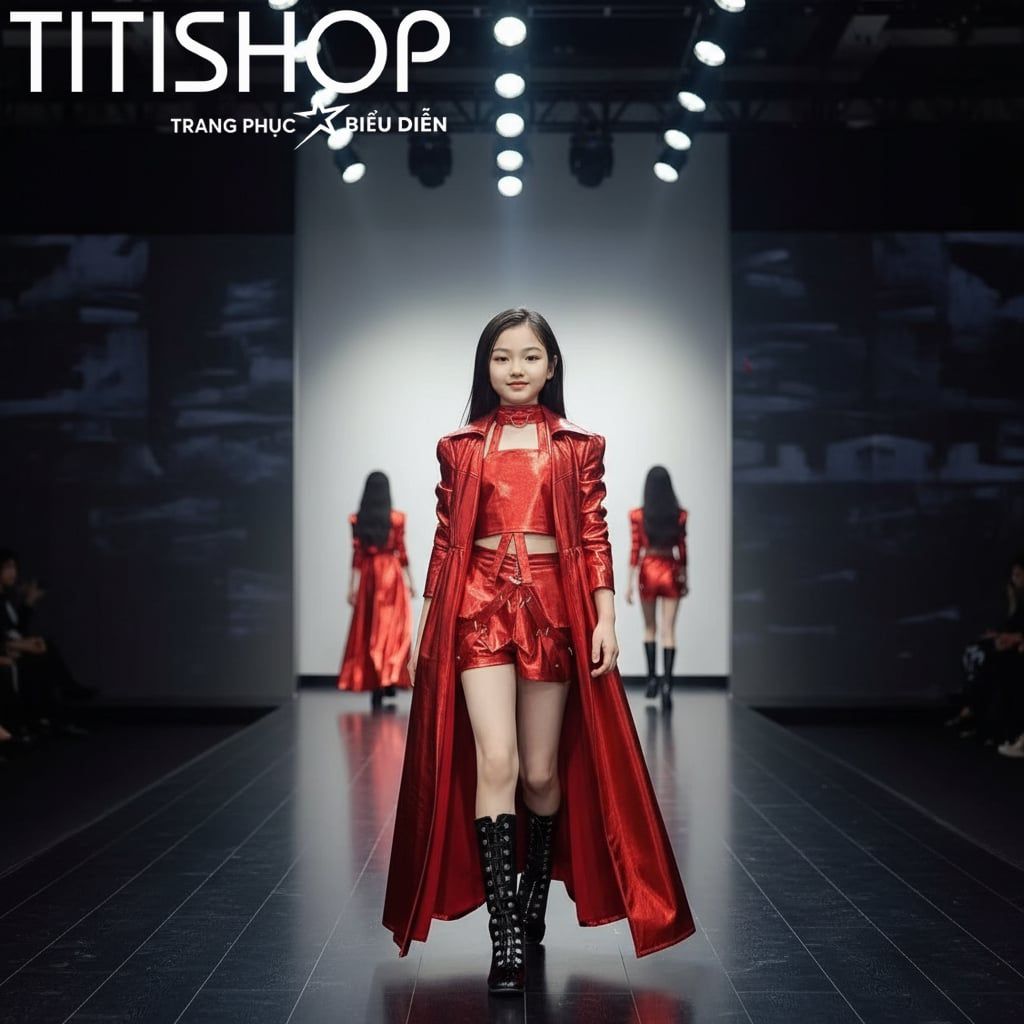Sét Biểu Diễn Calwalk Bé Gái - 090