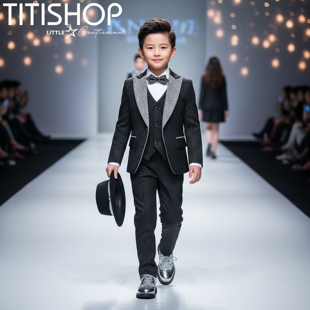 Vest Biểu Diễn Catwalk Bé Trai Titishop