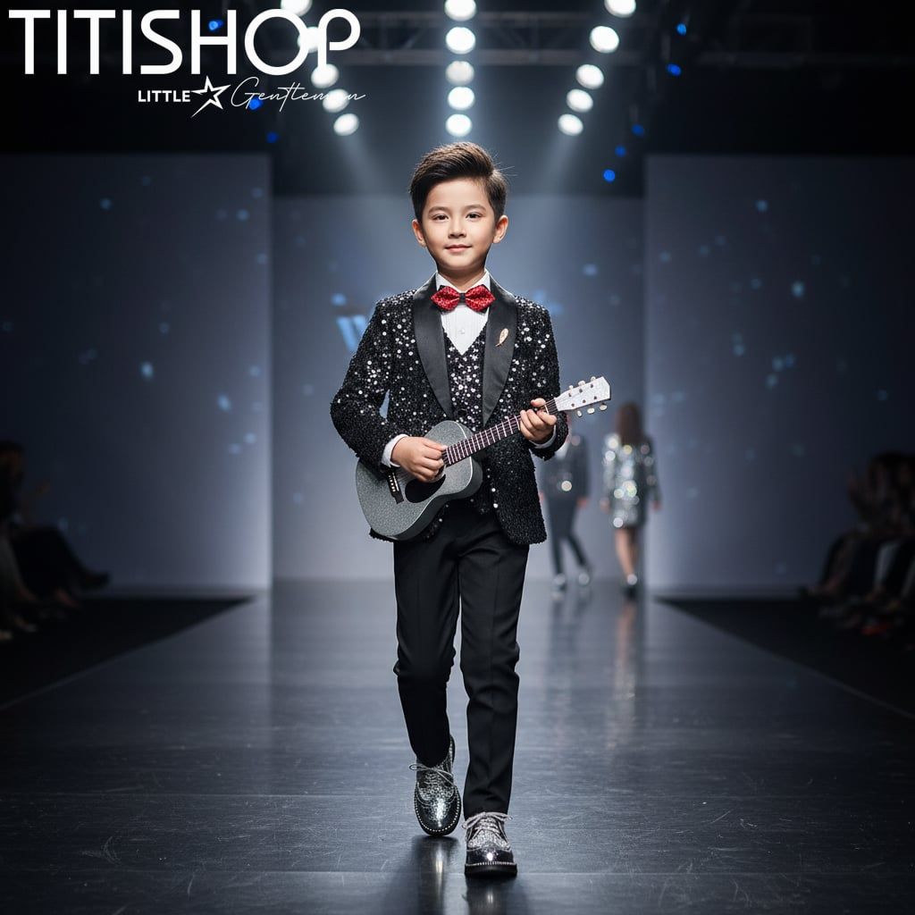 Vest Biểu Diễn Catwalk Bé Trai Titishop