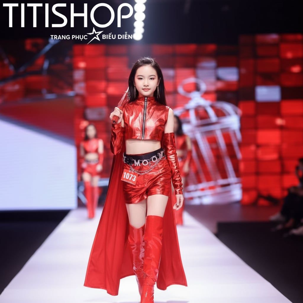 Sét Biểu Diễn Calwalk Bé Gái - 095