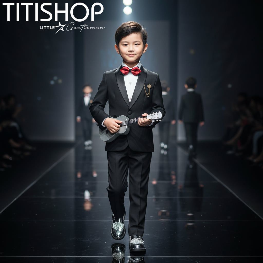 Vest Biểu Diễn Catwalk Bé Trai Titishop