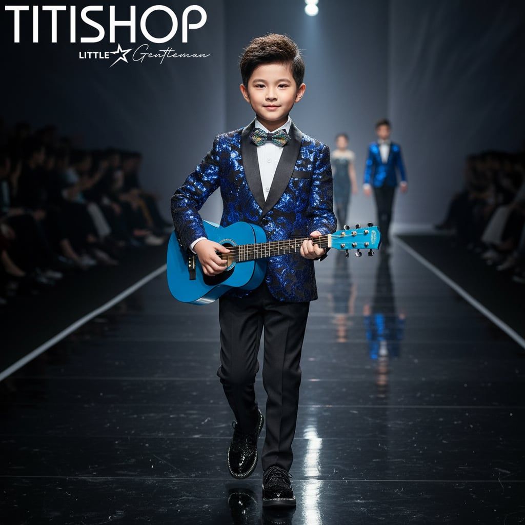 Vest Biểu Diễn Catwalk Bé Trai Titishop