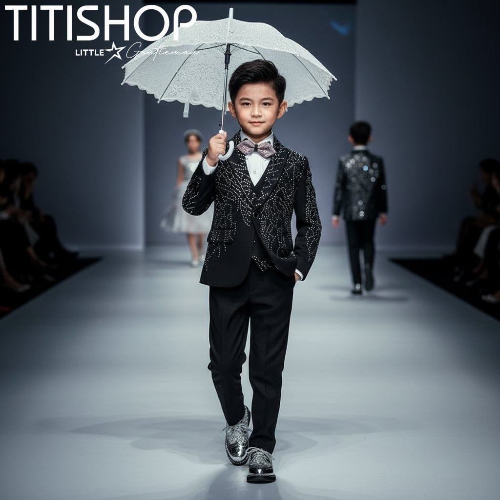 Vest Biểu Diễn Catwalk Bé Trai Titishop