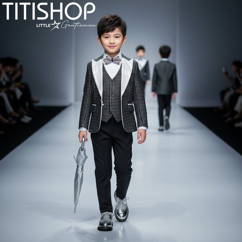Vest Biểu Diễn Catwalk Bé Trai Titishop